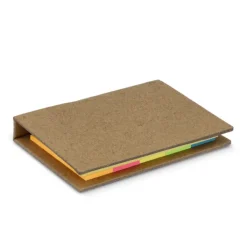 Gift Campaign Portablocco di carta kraft con memo stickers in 2 formati> Post-It E Memo