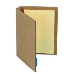 Gift Campaign Portablocco di carta kraft con memo stickers in 2 formati></noscript> Post-It E Memo