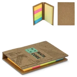 Gift Campaign Portablocco di carta kraft con memo stickers in 2 formati></noscript> Post-It E Memo