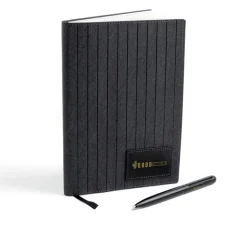 Gift Campaign Portablocco in similpelle con penna in metallo A5 fogli lisci><noscript><img width=