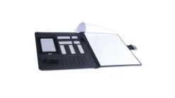 Gift Campaign Portablocco organizer elegante con fogli multitasche e touch Planner></noscript> Portadocumenti Personalizzati