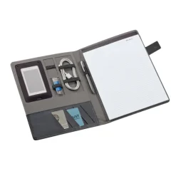 Gift Campaign Portablocco personalizzato A4 multiscomparto fogli a righe Grid> Portadocumenti Personalizzati