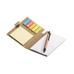 Gift Campaign Portablocco personalizzato con memo sticker e penna Circles></noscript> Post-It E Memo