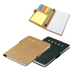 Gift Campaign Portablocco personalizzato con memo sticker e penna Circles></noscript> Post-It E Memo