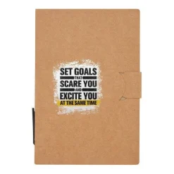 Gift Campaign Portablocco personalizzato con memo sticker e penna inchiostro nero><noscript><img width=