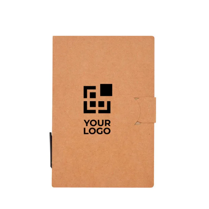 Gift Campaign Portablocco personalizzato con memo sticker e penna inchiostro nero> Post-It E Memo