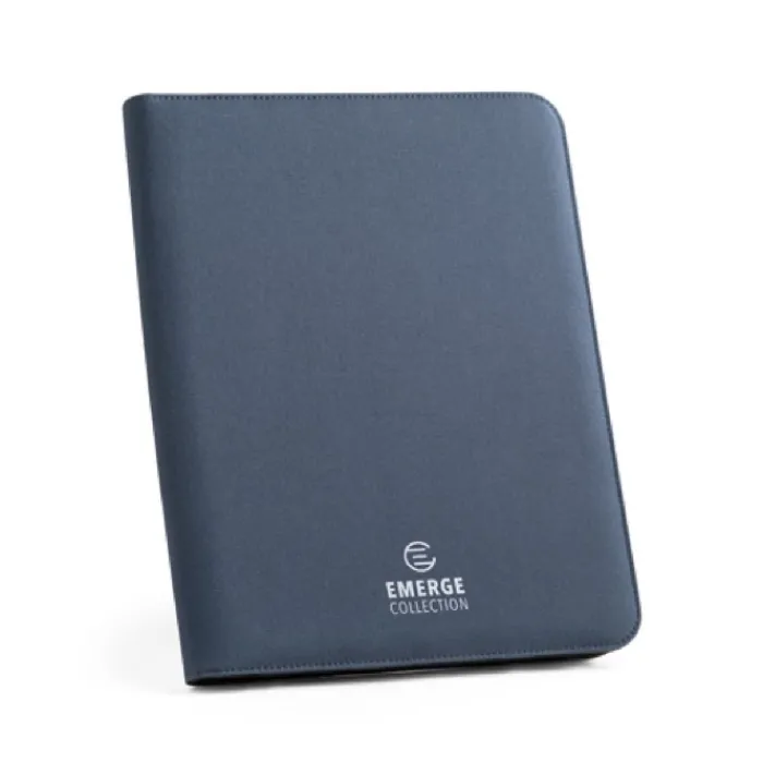 Gift Campaign Portablocco personalizzato A4 più scomparti smartphone Workshop RPET> Portadocumenti Personalizzati