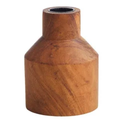 Gift Campaign Portacandela fatto a mano dall'albero di teak Originalhome> Candele