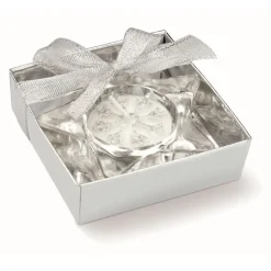 Gift Campaign Portacandele in vetro a forma di stella in scatola regalo Crystal> Gadget Natalizi