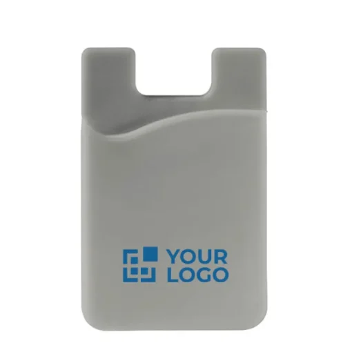 Gift Campaign Portacarte adesivo da cellulare in silicone disponibile in vari colori> Porta Biglietti Da Visita