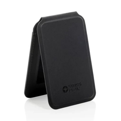 Gift Campaign Portacarte con supporto magnetico per cellulare in pelle sintetica> Portafogli