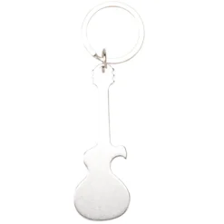 Gift Campaign Portachiavi a forma di chitarra 4 colori con apribottiglie Guitar></noscript> Portachiavi Apribottiglie
