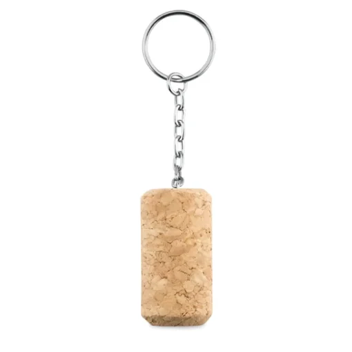 Gift Campaign Portachiavi a forma di tappo di sughero con anello Vino> Portachiavi In Legno