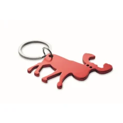 Gift Campaign Portachiavi apribottiglie in alluminio riciclato a forma di renna> Portachiavi Apribottiglie|Gadget Natalizi