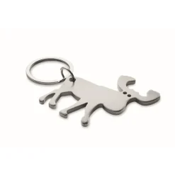 Gift Campaign Portachiavi apribottiglie in alluminio riciclato a forma di renna></noscript> Portachiavi Apribottiglie|Gadget Natalizi
