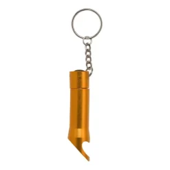 Gift Campaign Portachiavi apribottiglie in ​​alluminio con logo e torcia a 3 LED></noscript> Portachiavi Apribottiglie