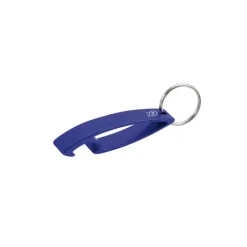 Gift Campaign Portachiavi apribottiglie in alluminio riciclato GRS> Portachiavi Apribottiglie