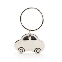 Gift Campaign Portachiavi aziendale a forma di auto per incisione con anello Car> Gadget Per Auto|Portachiavi In Metallo