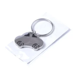 Gift Campaign Portachiavi aziendale a forma di auto per incisione con anello Car></noscript> Gadget Per Auto|Portachiavi In Metallo
