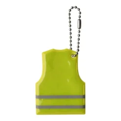 Gift Campaign Portachiavi aziendale catarifrangente a forma di gilet Alta Visibilità> Gadget Per Auto
