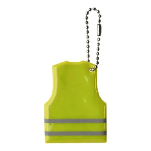 Gift Campaign Portachiavi aziendale catarifrangente a forma di gilet Alta Visibilità> Gadget Per Auto
