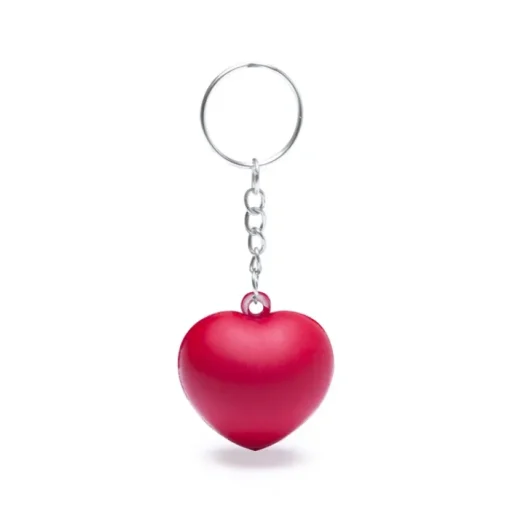 Gift Campaign Portachiavi con antistress a forma di cuore da personalizzare> Palline Antistress