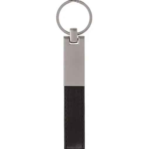 Gift Campaign Portachiavi con cinturino in pelle e dettaglio in metallo> Portachiavi In Metallo