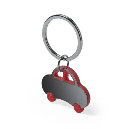 Gift Campaign Portachiavi con incisione macchina bicolore con anello Colored Car> Gadget Per Auto|Portachiavi In Metallo