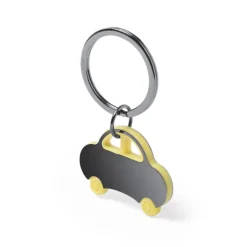 Gift Campaign Portachiavi con incisione macchina bicolore con anello Colored Car></noscript> Gadget Per Auto|Portachiavi In Metallo