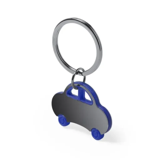 Gift Campaign Portachiavi con incisione macchina bicolore con anello Colored Car> Gadget Per Auto|Portachiavi In Metallo