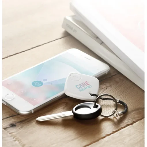Gift Campaign Portachiavi con logo con smart finder e pulsante con APP FindKey> Gadget Per Auto