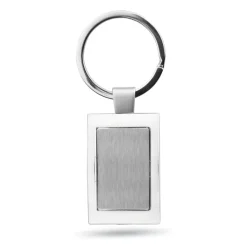 Gift Campaign Portachiavi con logo elegante in zinco in confezione singola Chrome></noscript> Portachiavi In Metallo