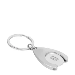 Gift Campaign Portachiavi con logo in metallo con gettone carrello spesa Cartcoin></noscript> Portachiavi In Metallo