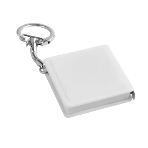 Gift Campaign Portachiavi con metro personalizzato avvolgibile SquareMeter 1M> Metri