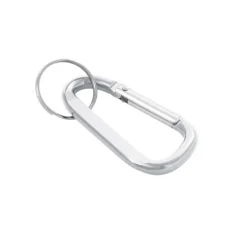 Gift Campaign Portachiavi con moschettone in differenti colori con anello AluClip></noscript> Portachiavi In Metallo