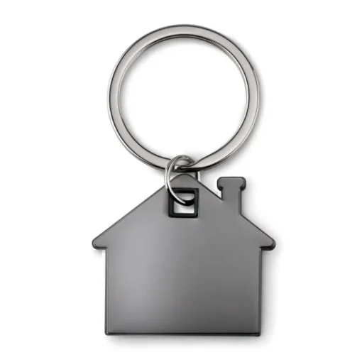 Gift Campaign Portachiavi di metallo personalizzati bicolore a forma di casa Home> Portachiavi In Metallo