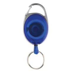 Gift Campaign Portachiavi estensibile in ABS e zinco riciclati RCS con moschettone><noscript><img width=