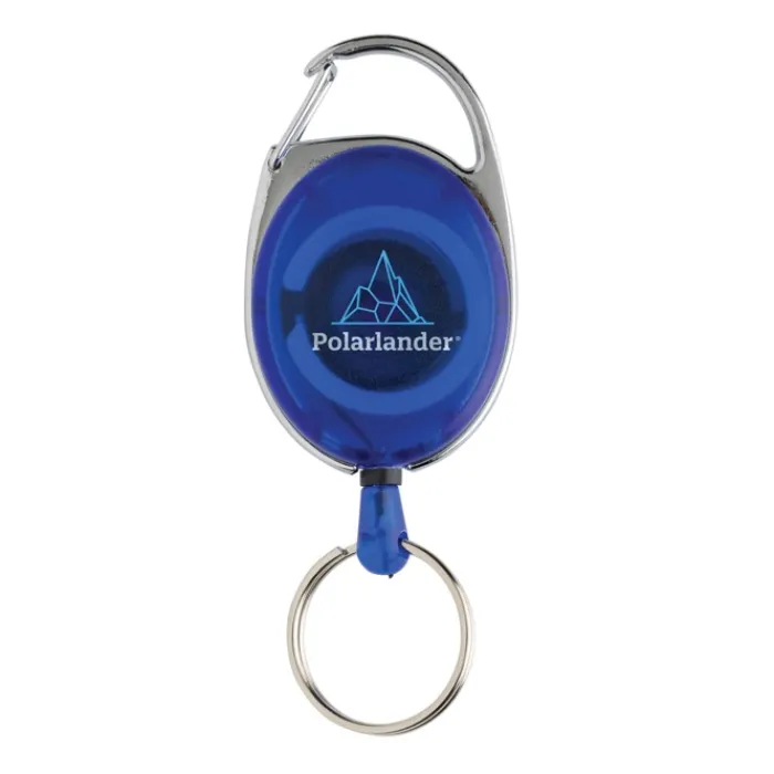 Gift Campaign Portachiavi estensibile in ABS e zinco riciclati RCS con moschettone> Portachiavi In Metallo