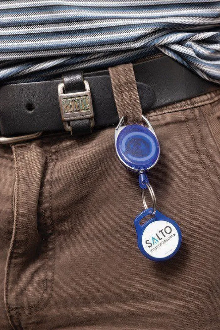 Gift Campaign Portachiavi estensibile in ABS e zinco riciclati RCS con moschettone> Portachiavi In Metallo