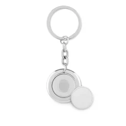 Gift Campaign Portachiavi in acciaio personalizzati con gettone carrello MetalCoin> Portachiavi In Metallo