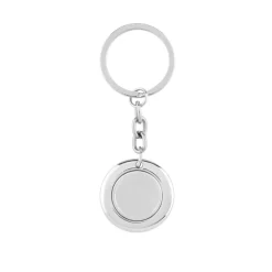 Gift Campaign Portachiavi in acciaio personalizzati con gettone carrello MetalCoin> Portachiavi In Metallo