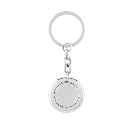 Gift Campaign Portachiavi in acciaio personalizzati con gettone carrello MetalCoin> Portachiavi In Metallo