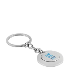 Gift Campaign Portachiavi in acciaio personalizzati con gettone carrello MetalCoin></noscript> Portachiavi In Metallo
