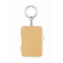 Gift Campaign Portachiavi in bambù con cavetto di ricarica retrattile e 4 connettori></noscript> Portachiavi In Legno