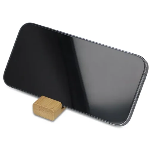 Gift Campaign Portachiavi in bambù con cordino e supporto per cellulare> Portachiavi In Legno