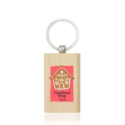 Gift Campaign Portachiavi in legno rettangolare con anello in metallo></noscript> Portachiavi In Legno