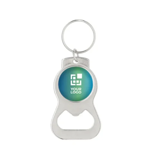 Gift Campaign Portachiavi in metallo con funzione apribottiglie da personalizzare> Portachiavi In Metallo