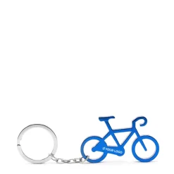 Gift Campaign Portachiavi metallico a forma di bici in differenti colori Bicycle></noscript> Portachiavi In Metallo