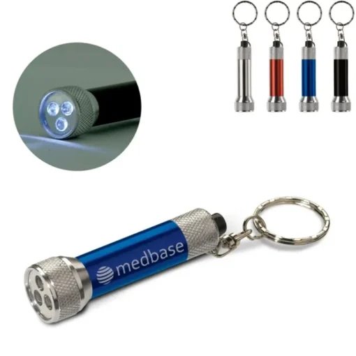Gift Campaign Portachiavi multiuso con mini torcia LED in più colori MiniLight> Torce