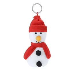 Gift Campaign Portachiavi natalizio in peluche a forma di pupazzo di neve> Gadget Natalizi
